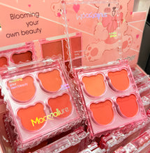 Load image into Gallery viewer, Kawaii Teddy 4 Colour Blusher
