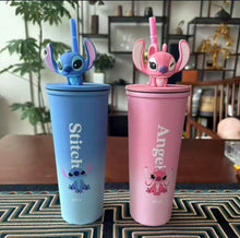 Load image into Gallery viewer, Stitch &amp; Angel Tumbler
