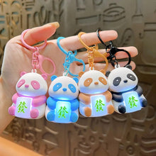 Load image into Gallery viewer, Panda Japanese Keychain
