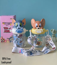 Load image into Gallery viewer, Tom &amp; Jerry Mini Water Bottles 330ml
