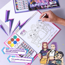 Load image into Gallery viewer, K-Pop Demon Hunters Big Colouring Book
