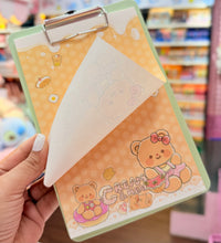 Load image into Gallery viewer, Butter Bear Clip Notepad
