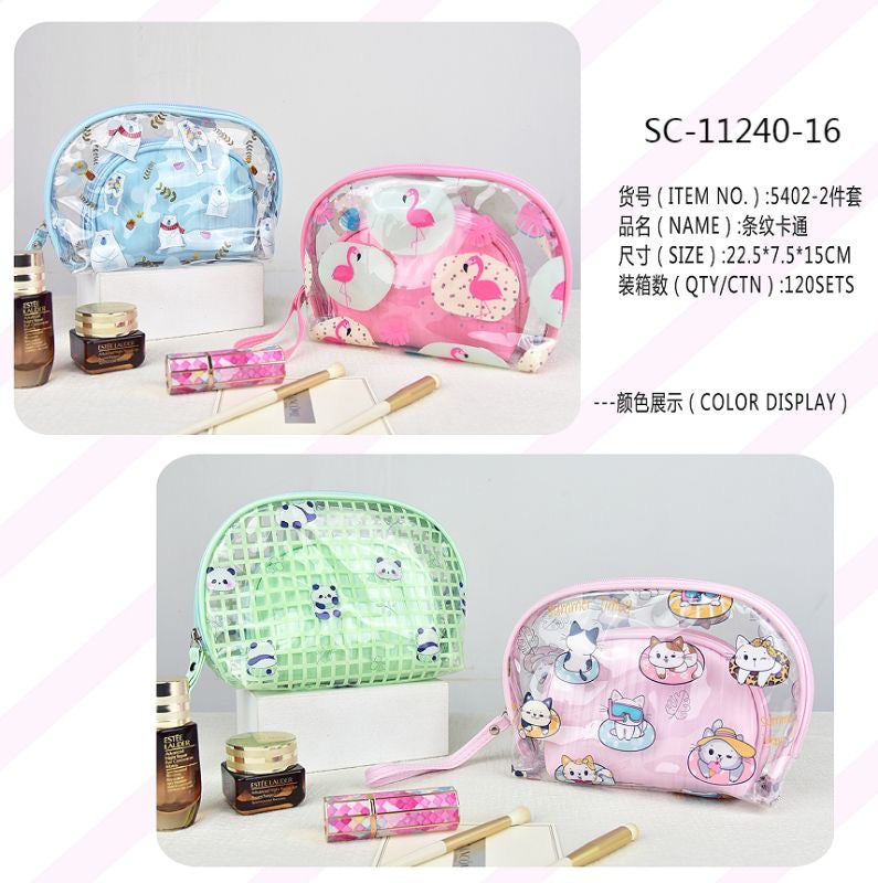 Cartoon 2 in 1 Utility Pouch