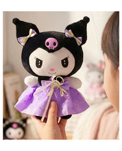 Load image into Gallery viewer, Princess Kuromi Plushie 25cm
