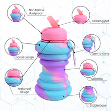 Load image into Gallery viewer, Donut Expandable Water Bottle
