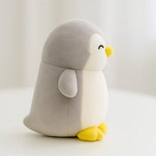 Load image into Gallery viewer, Grey Penguin Plushie 25cm
