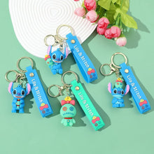 Load image into Gallery viewer, Stitch Silicone Keychain
