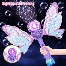 Load image into Gallery viewer, Princess Wings Bubble Wand
