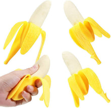 Load image into Gallery viewer, Realistic Banana Stress Relief Squishy Toy
