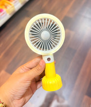 Load image into Gallery viewer, Retro Rechargeable Fan + Light
