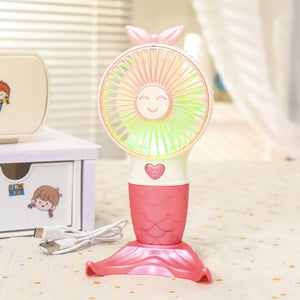 Mermaid Potable Fan