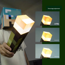 Load image into Gallery viewer, Mine Crafts Brick Lamp
