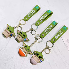 Load image into Gallery viewer, Baby Yoda Keychain
