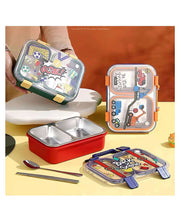 Load image into Gallery viewer, Back to School Insulated SS Dual Compartment Lunch Box
