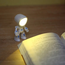 Load image into Gallery viewer, Mini Robot Reading Lamp
