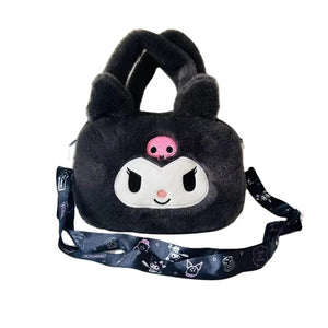 Kuromi Plush Sling Bag