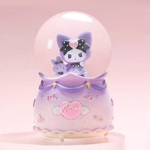 Load image into Gallery viewer, Kuromi Musical Snow Globe
