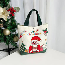 Load image into Gallery viewer, Christmas Cloth Tote Bag
