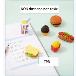 Food Eraser Set