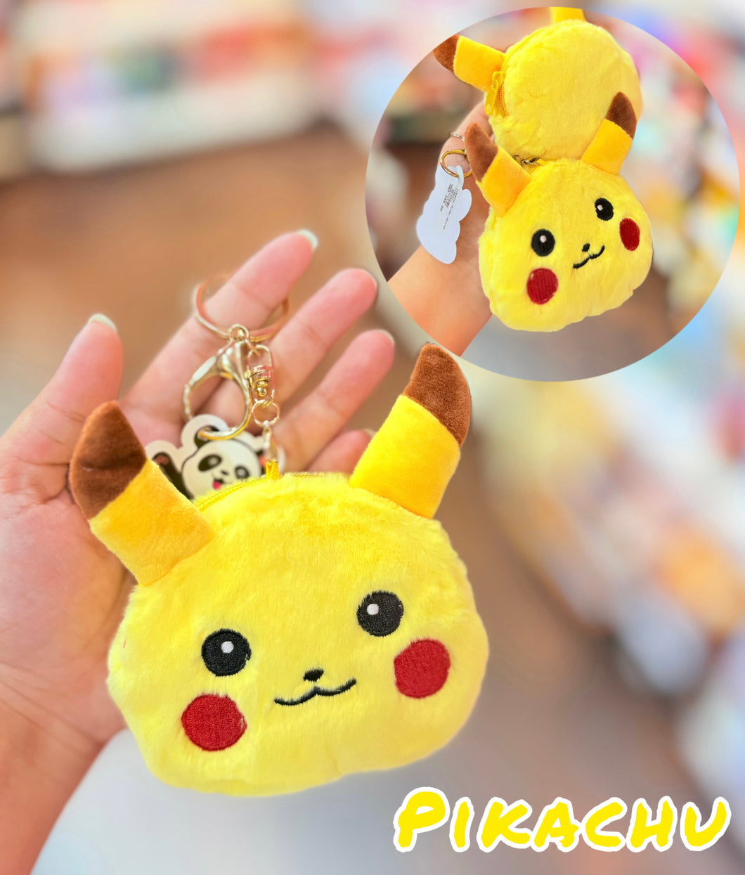 Pikachu Plush Coin Pouch