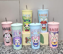 Load image into Gallery viewer, Labubu Insulated Sipper Glass
