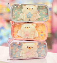 Load image into Gallery viewer, Teddy Plush Pencil Pouch
