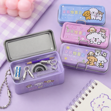 Load image into Gallery viewer, Miniature Geometry Box Key/Bag Charm
