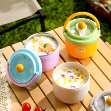 Load image into Gallery viewer, Cute Pastel Leak Proof SS Lunch Jar
