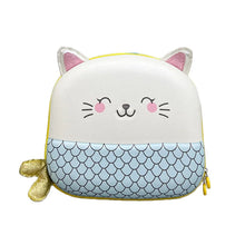 Load image into Gallery viewer, Mermaid Cat Hard Shell Backpack
