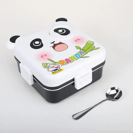 Panda Double Decker Lunch Box