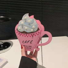 Load image into Gallery viewer, Cafe Coffee Cup Sling Bag
