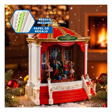 Load image into Gallery viewer, Nutcracker Musical Theatre Xmas Decor 9”x7” (Light &amp; Music)
