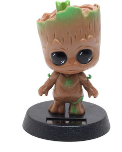 Groot Solar Bobble Head