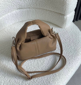Faux Leather Classic Sling  Bag