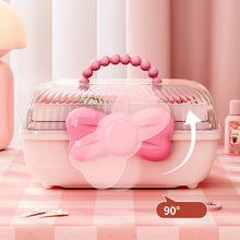 Load image into Gallery viewer, Kawaii Bow Storage Organiser | Large Capacity | 3 Layer
