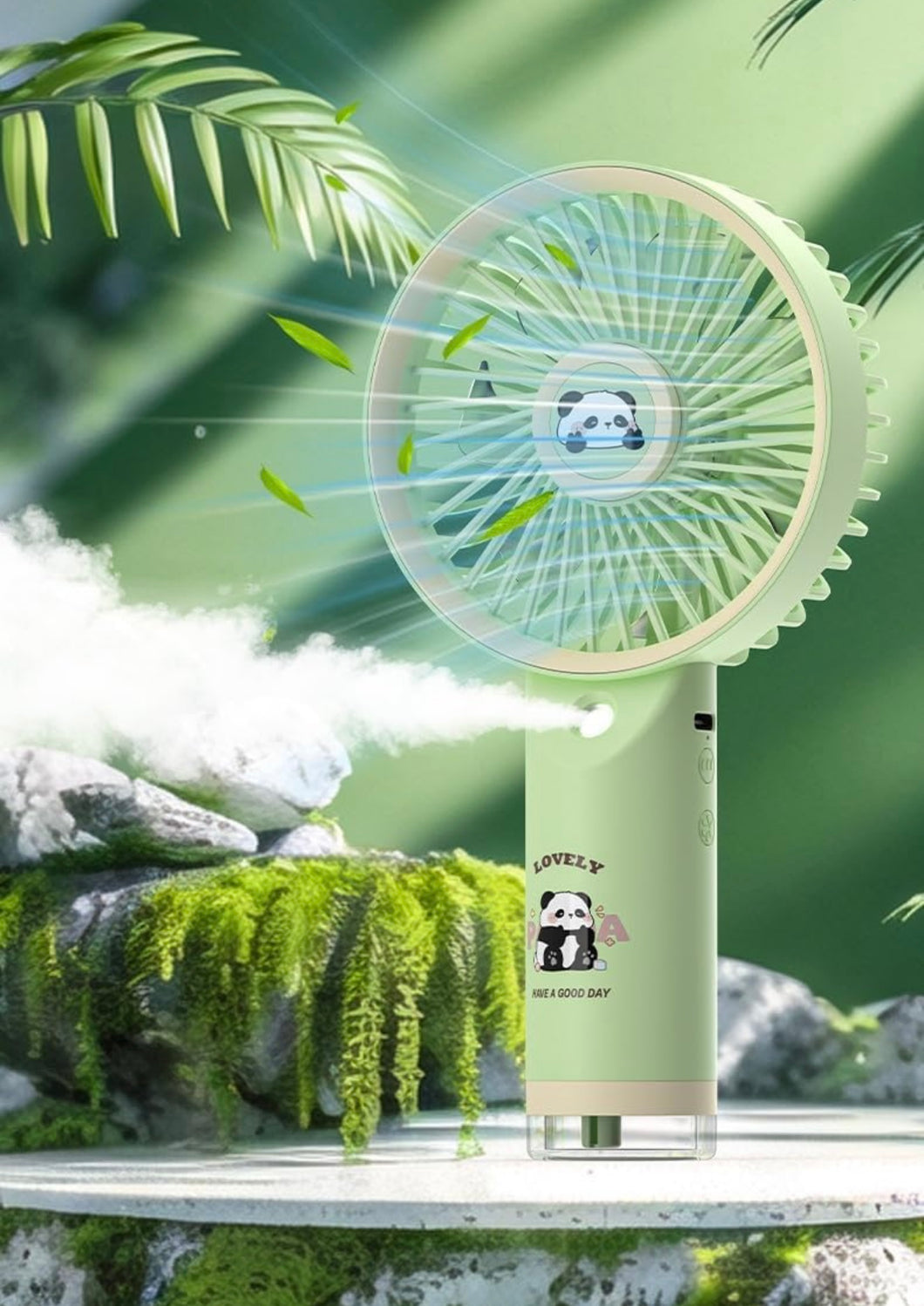 Panda Rechargeable Mist Fan
