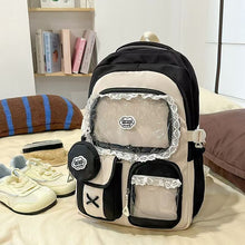 Load image into Gallery viewer, Korean Frill Pastel Backpack
