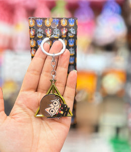 Hp Spinning Metal Keychain