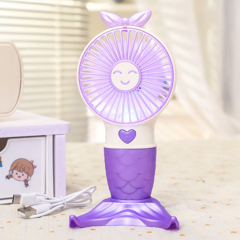 Mermaid Potable Fan