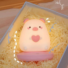 Load image into Gallery viewer, Pig Silicone Night Lamp
