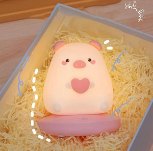 Pig Silicone Night Lamp