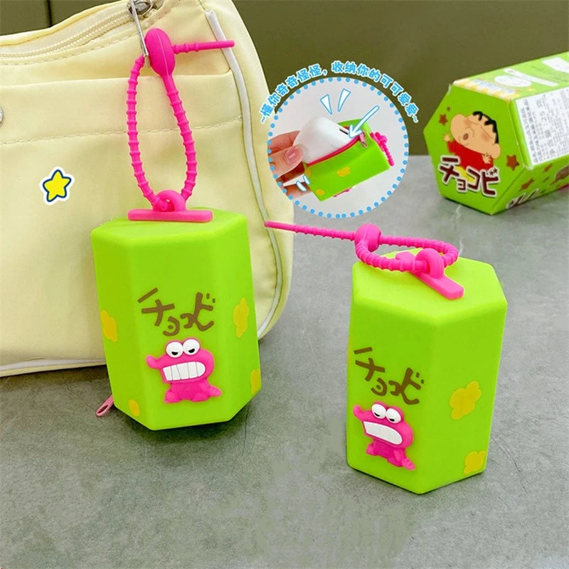 Shinchan OG Premium Choco Chip Coin Pouch / Bag Charm