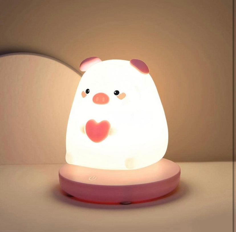 Pig Silicone Night Lamp