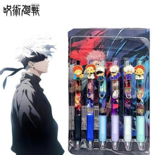 Load image into Gallery viewer, Gojo Charm Pen Set of 6 (Black Gel)
