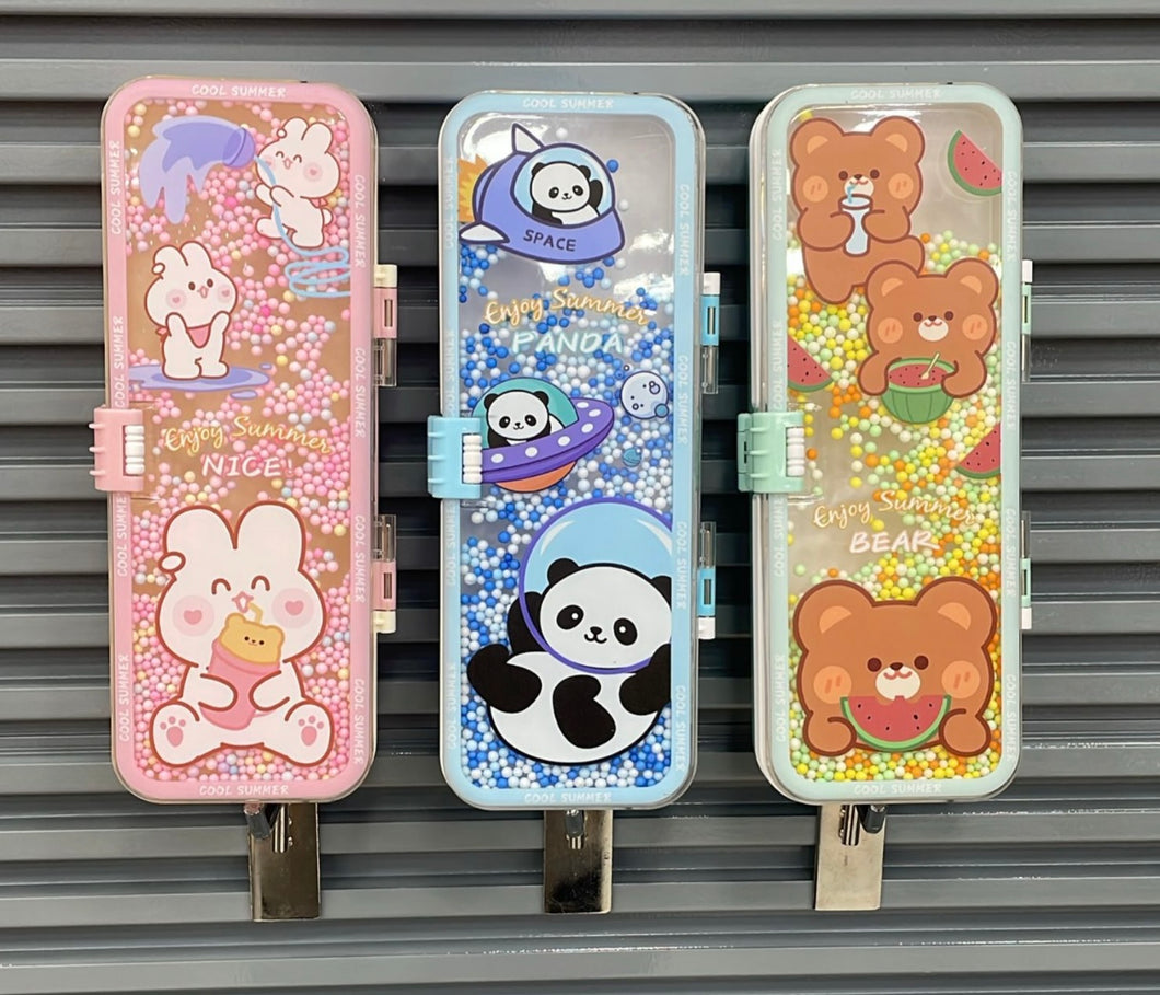 Cartoon Confetti Pencil Box