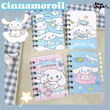 Load image into Gallery viewer, Cinnamoroll Mini Spiral Notebook
