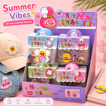 Load image into Gallery viewer, Summer Vibe Embrioded Self Adhesive Patches
