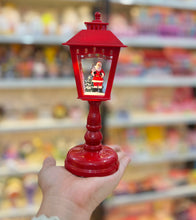 Load image into Gallery viewer, Santa Lamp Post Lamp (Light with Music)
