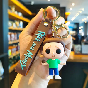 Rick and Morty Keychains