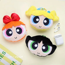 Load image into Gallery viewer, Powerpuff Girls Plush Coin Pouch
